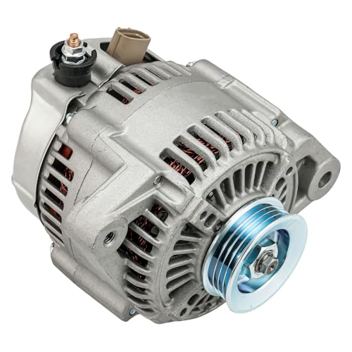Image of KAX New Alternator Fit for Toyota Scion: 2004-2006 Scion xB, Echo 80Amp 2706021031 2706021030 270602103084 270602103184 11085N 1022111950 1022119070 9662219195 2100527 AL3324X | Replacement OE 1022111950, 1022119070, 2706021031, 2706021030, AL3324X, 270602103084, 270602103184, 2100527, 11085N