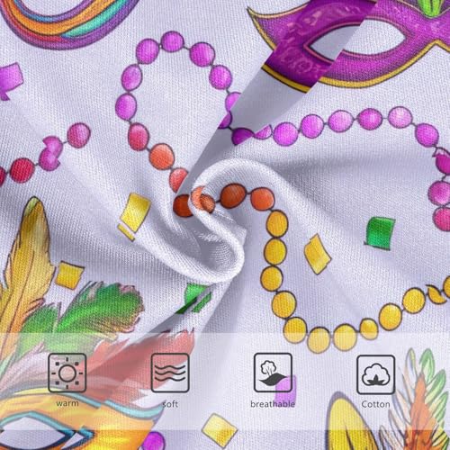 Toddler Girls Underwear 2t Cotton Cute Panties Girl Personalized Kids Undies Briefs Colorful Mardi Gras Masks3