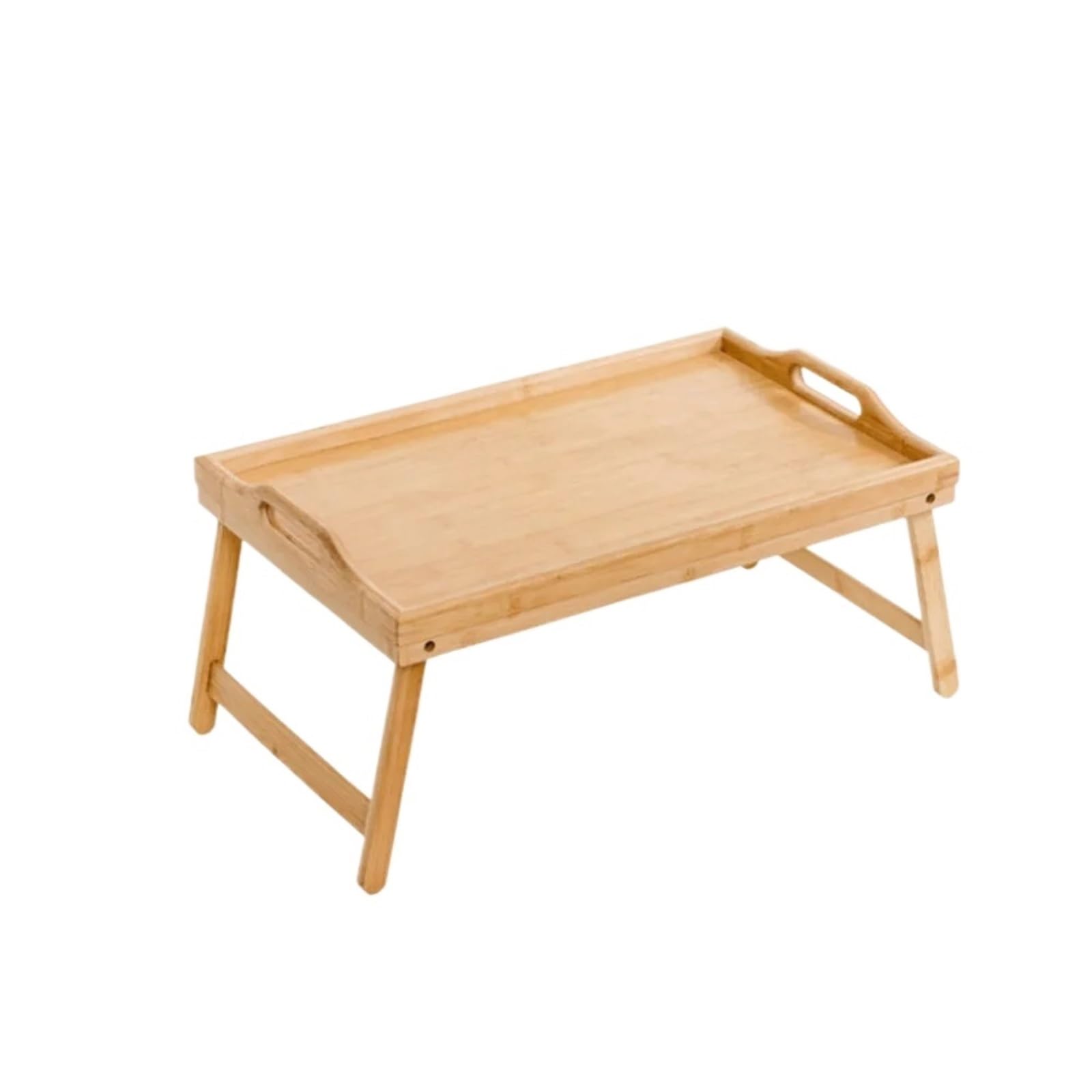 Plateau de lit Tables Pliantes lit Multifonctionnel Bureau Salon Mini Salle à Manger pour Manger(50-30-23.5cm)