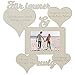 Produktbild Holz Deko Liebesgeschenk Geschenk für Männer Frauen Mann Frau Wand Foto Holz Bilderrahmen für Immer & ewig Partner 10x15 cm Sie Ihn Paar Pärchen Frauen Freundin Ehefrau Ehemann Valentinstag