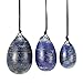 [GTC Certificated] SanSiDo Yoni Egg Jade Egg 3Pcs Amethyst Massage Stones for Women to Strengthen Pelvic Floor Muscles & Counter Stress Adult Urinary Incontinence (Natural Lapis Lazuli)