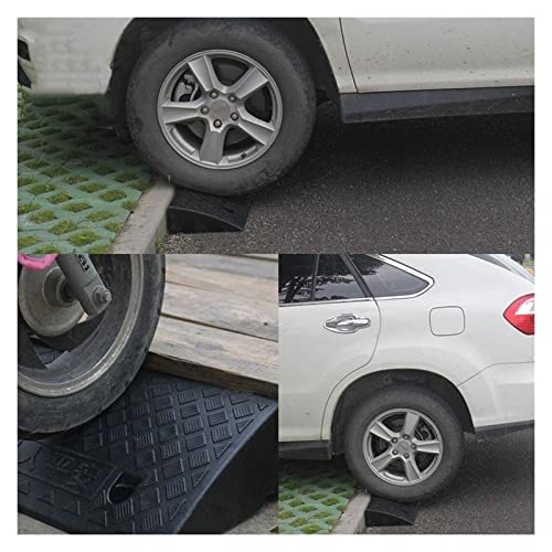 Ramp Safety Ramps, Color Plastic Threshold Ramps Bicycle Scooter Kerb Ramps Accessible Channel Wheelchair Ramps Tamaño: 49.5 * 26.5 * 7CM (Color : Dolphin Waves, Tamaño : 49.5 * 26.5 * 7CM) miniatura 3