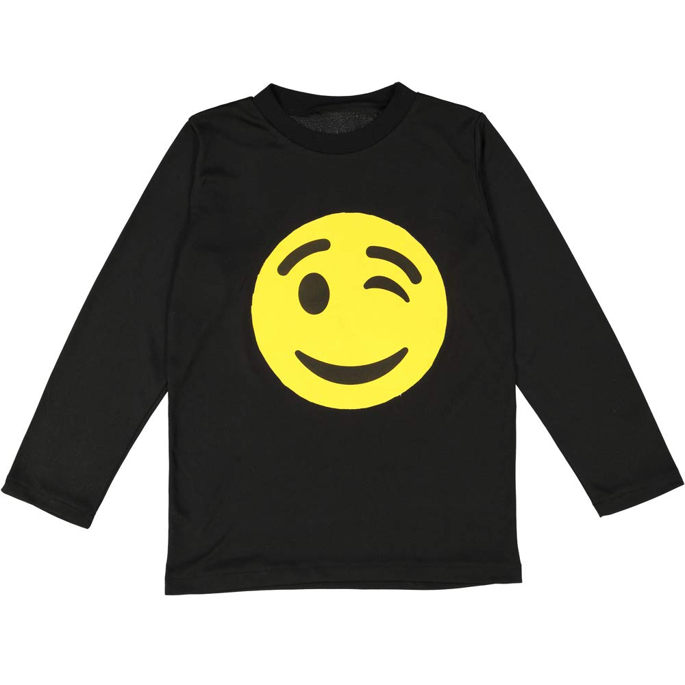 Dress Up America Unisex Kid's Winking Smiling Face T-Shirt For Adults  Happy Faces Shirts For Adults -Small