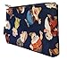 Loungefly Disney Seven Dwarves Allover Print Cosmetic Pouch