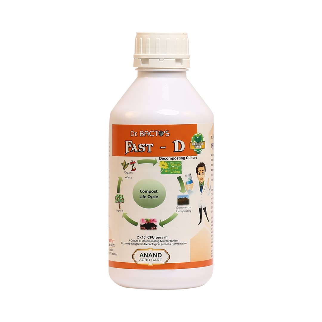 Dr. Bacto's Fast-D - Decomposing Bacterial Consortia, 100% Organic and eco-Friendly