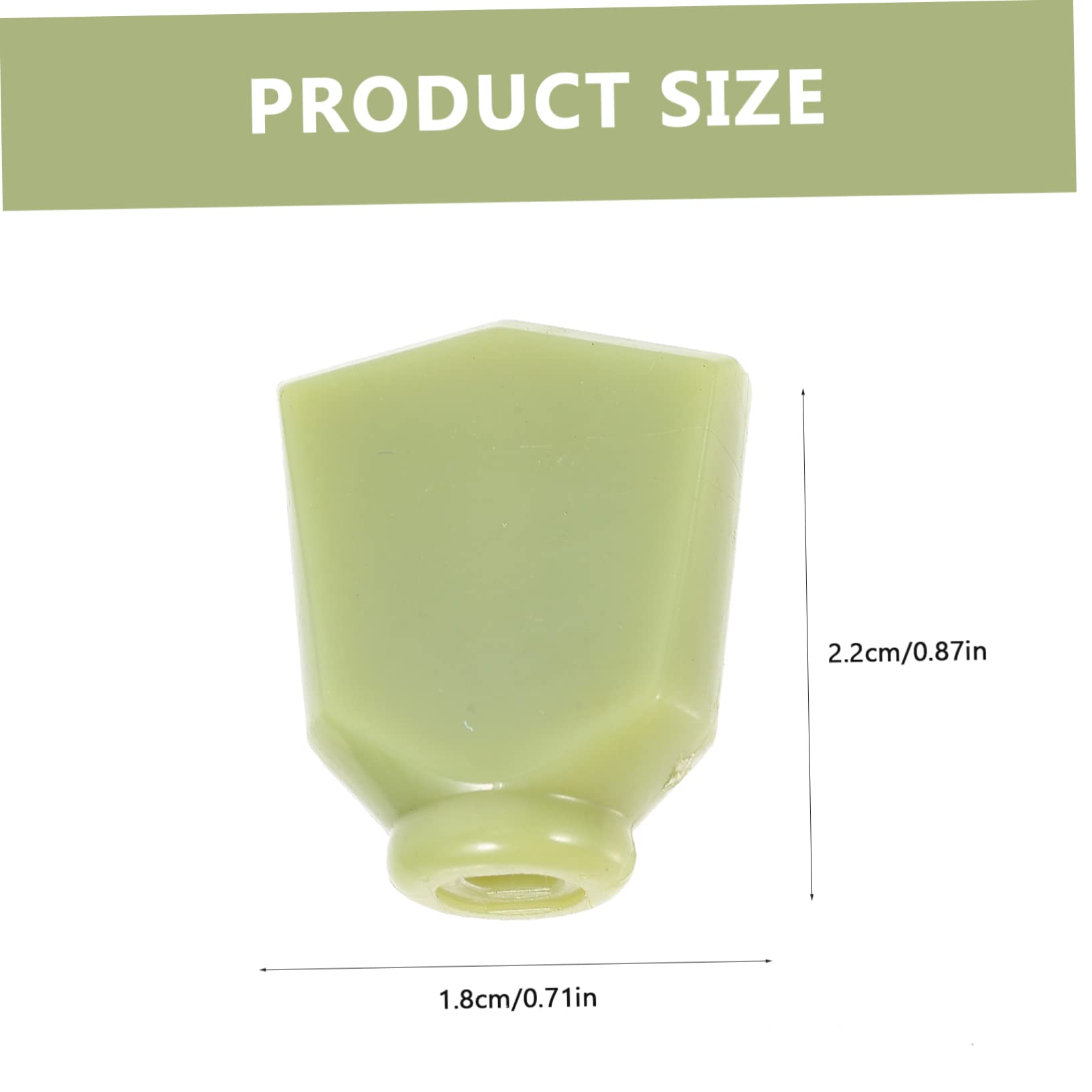 ERINGOGO 6Sets Guitar Tuner Handles Tuning Caps for Quick Accurate String Durable Design Replacement for Damaged Tuners Present