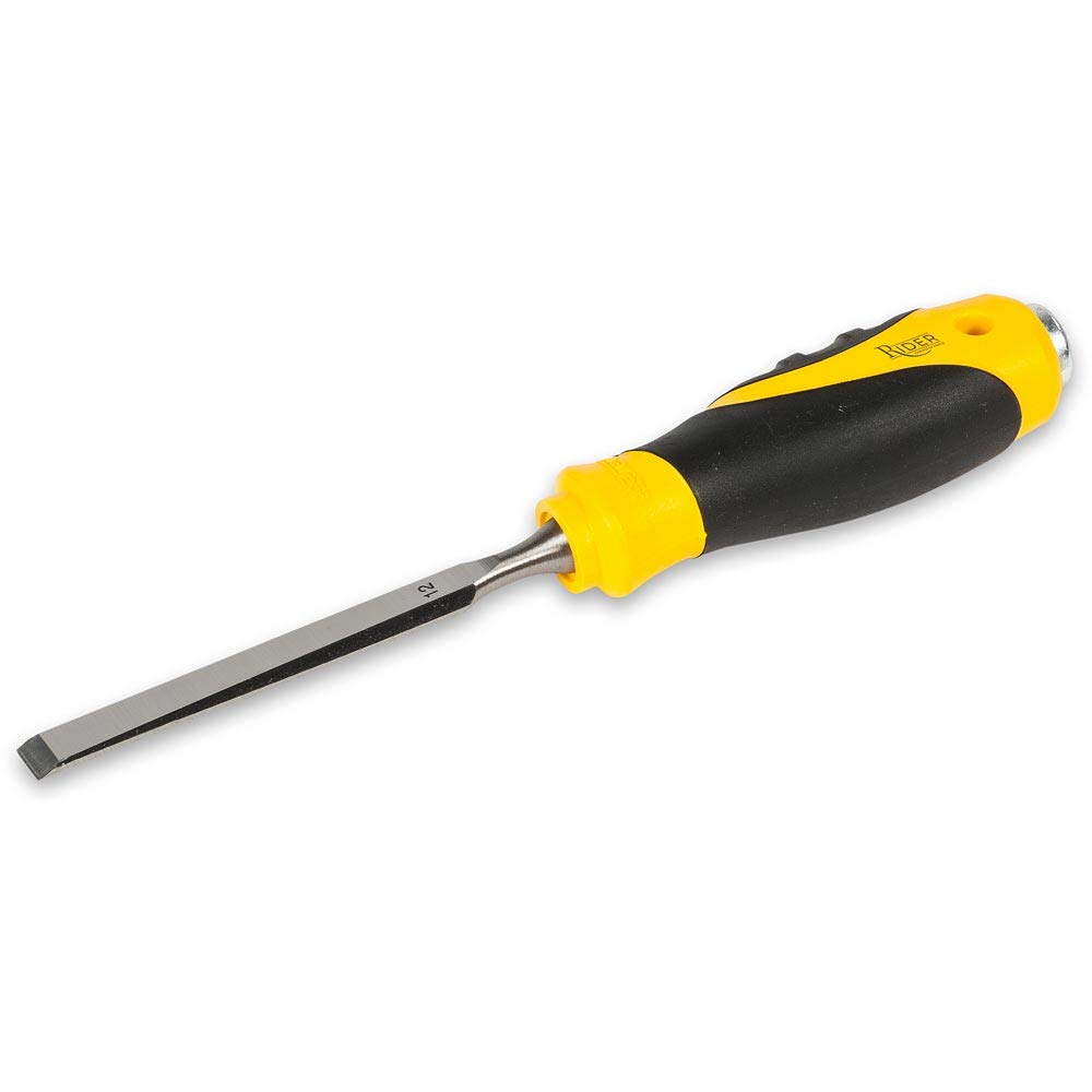 Axminster Rider Bevel Edge Chisel Soft-Grip Handle - 12Mm