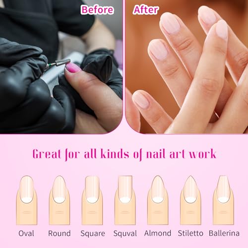 Set de 7 piezas de brocas para taladro de uñas JIEYAO miniatura 4