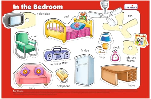 Image of CREATIVE EDUCATIONAL 0342 2-in-1 in The Kitchen and Bedroom Game