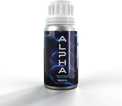 Alpha Graphene Ceramic Coating - Pro-Level Coating with Marine Grade Protection for Automotive, Marine, RV and more - Extreme Hydrophobics and Durability - 5 years Protection Alpha160