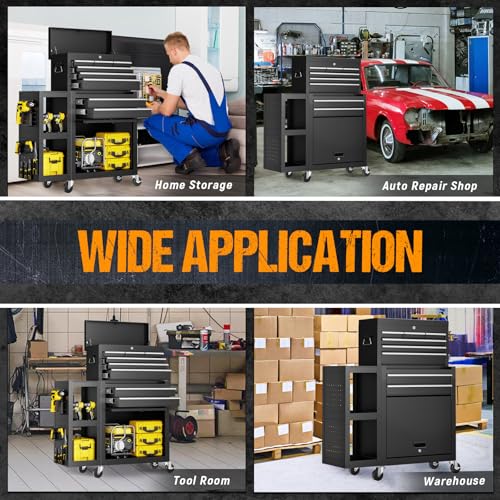 Dkenicor 8-Drawer 3-in-1 Tool Chest
