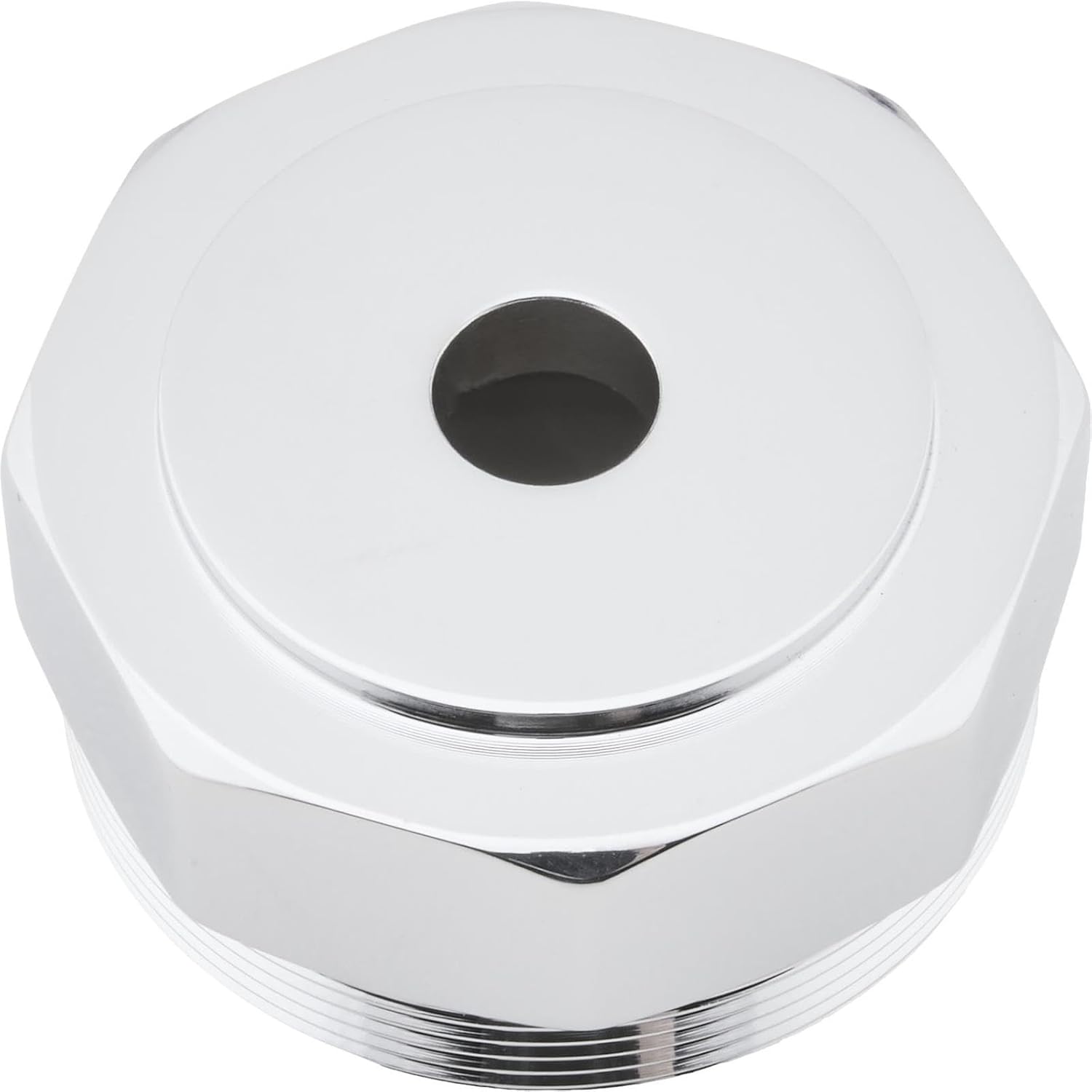 Model T Octagonal Radiator Cap, Chrome, Drilled