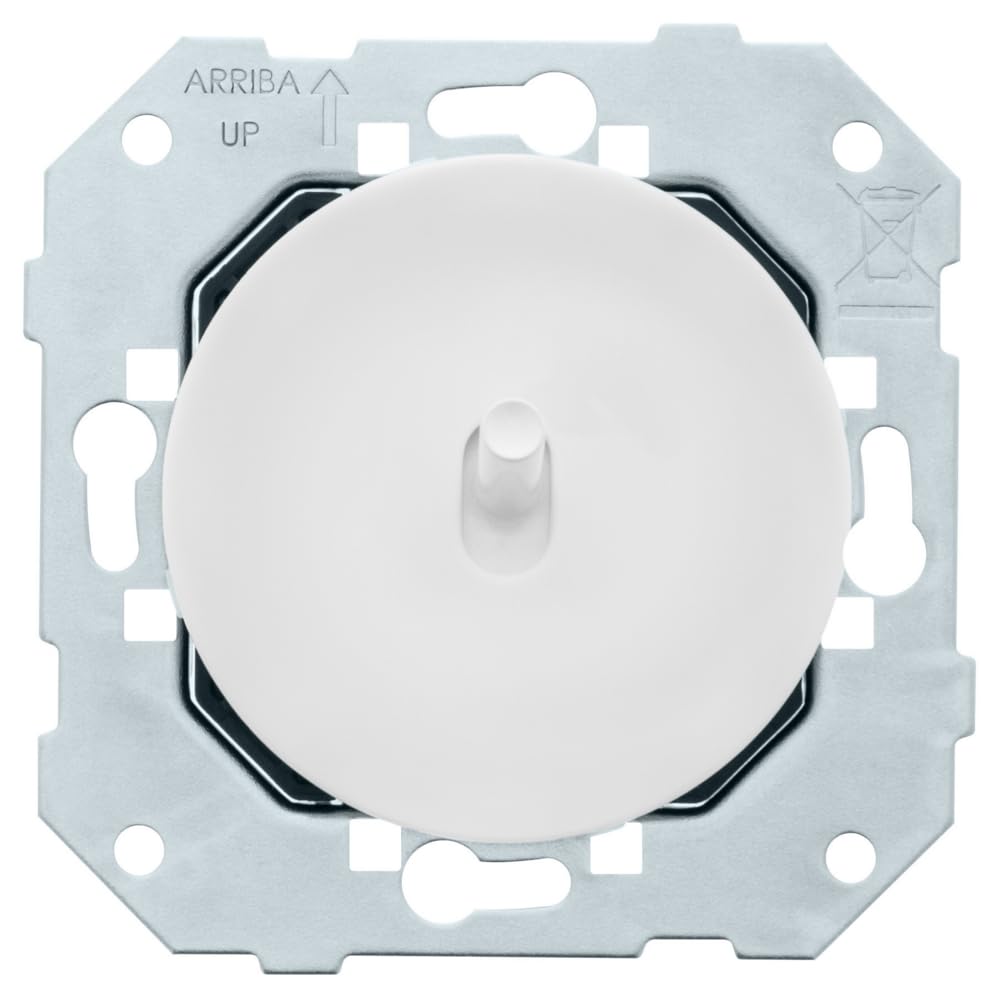 FONTINI - Bouton poussoir - BLANC GLOSSY DOM