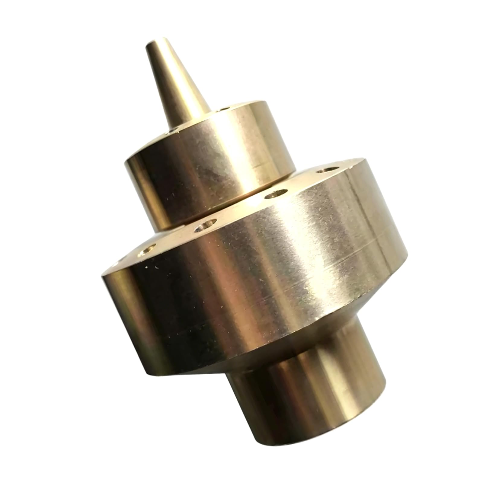 Layer Brass Fountain Nozzle Outdoor Water Sprayer Head Replacement for Garden Pond Pool Landscape Fountain Kits Double Layer Brass Nozzle