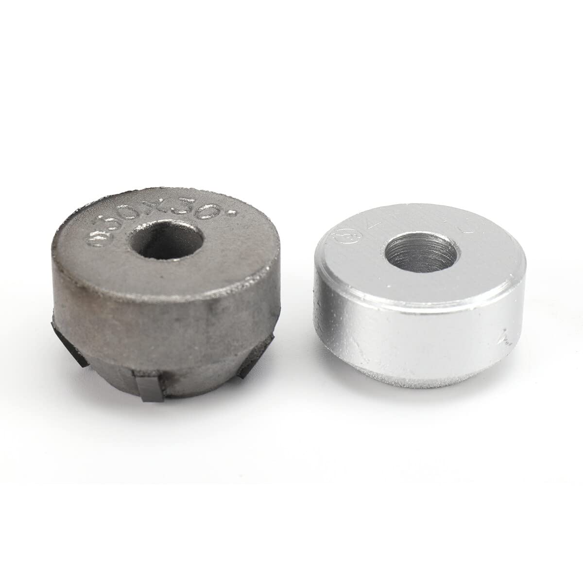 Lot de 20 outils de réparation de siège de soupape de moto - Outil de coupe de soupape de déplacement - Roue de meulage en carbure de tungstène