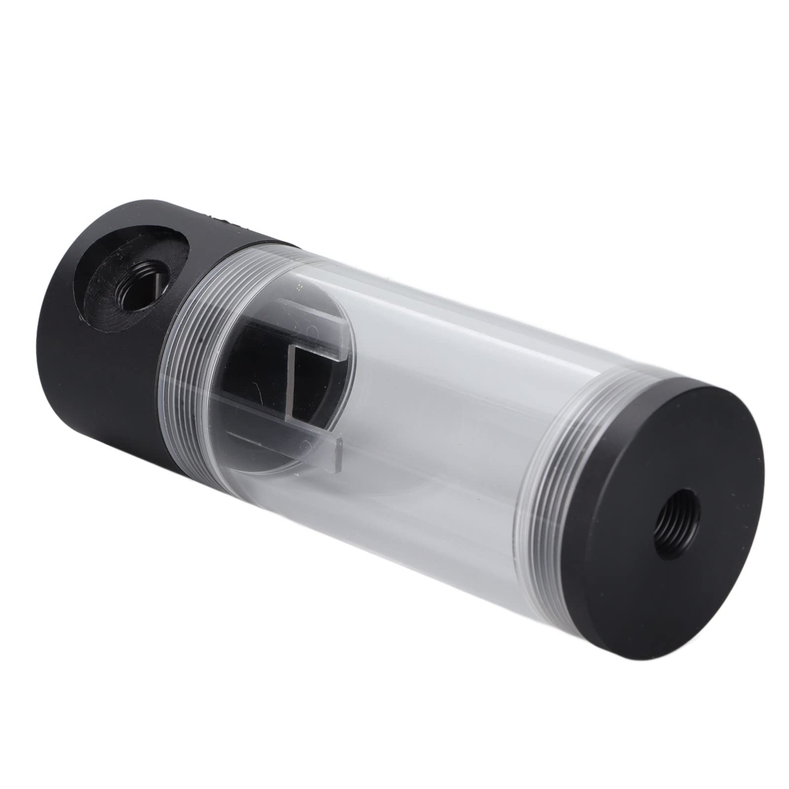 Bewinner Kit de Refrigeración Líquida para PC DIY, Bomba S600, Depósito de Cilindro de 140 Mm, Bloque de Agua GPU para Radiador de 120 Mm, Kit de Enfriador de CPU con 10 Tubos y Ventilador