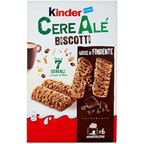 Kinder Cerealé Getreide-Kekse mit Schokolade Cover