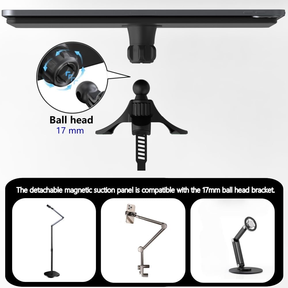 Car Magnetic Car iPad Tablet Holder for Vehicle Vent for iPad Pro11 (1st/2nd/3rd/4th Generation), Air 10.9-11 (4th/5th/6th/7th Generation), Please Refer to The Model Catalog for Details!