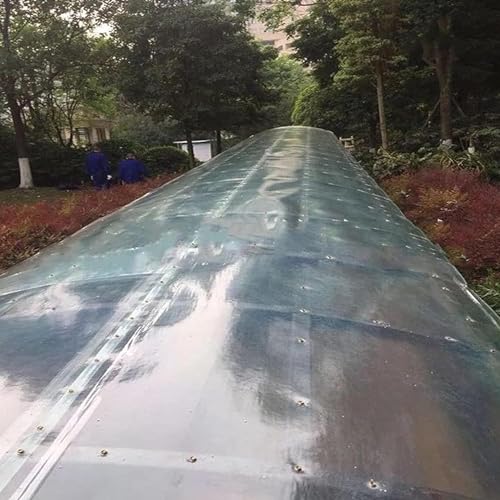 Paneles de techo de metal transparente cubiertas de fibras ligeras 8