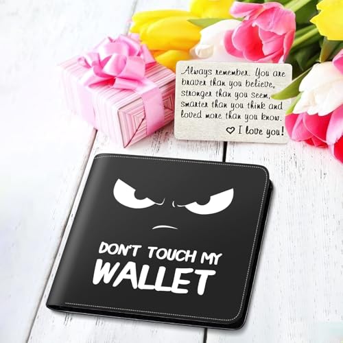 Image of Boys Wallet for Kids, Teen Boy Baseball Wallets 9-12 8-10 8-12, Cool Novelty Leather Bifold Rfid Blocking Purse Coin Pocket Zipper Id Window for Children Men Male Youth Guys Birthday Gifts