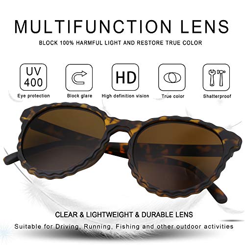 LifeArt Oversize Multifunction Sunglasses,UV400 Protection,Retro for Men/Women4