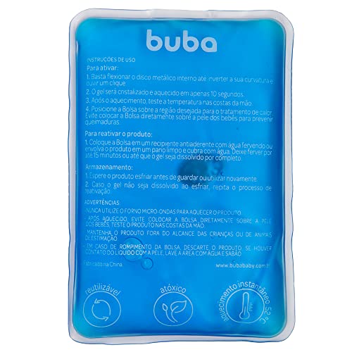 Buba Bolsa Termica Instantanea Em Gel Modelo:14517, Cor: Azul
