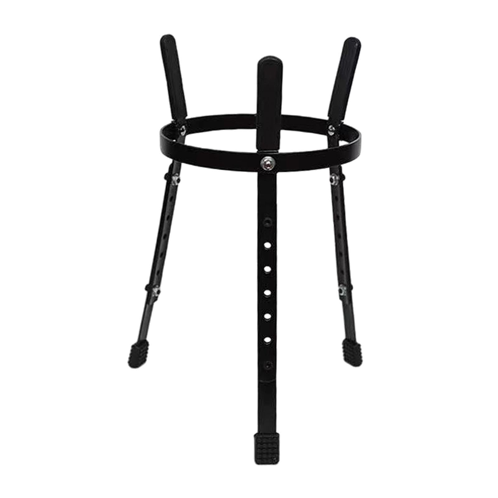 Sitzender Fass-Ständer Conga-Ständer, rutschfester Trommelständer, afrikanischer Djembe-Ständer, Instrument, 25,4 cm