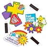 Fun Express Trust in The Lord Magnet Craft Kit - Religious DIY Craft for Sunday School Easter Activities Church Groups & Special Occasions - Ideal for Kids & Family Fun - 12 Pieces #2
