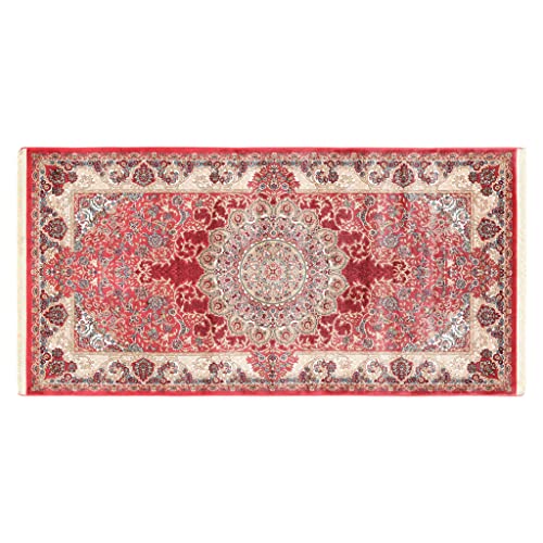 Tapis Matese rose crée une descente de lit douce - 2