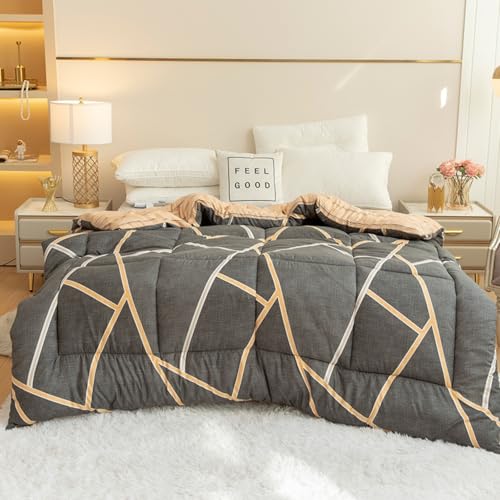 Odot Couette Hiver Très Chaude et Epaisse 150x200 180x220 200x230, Couette d'hiver sans Housse Lavable - Douce Confortable Respirante Couverture Quilting...