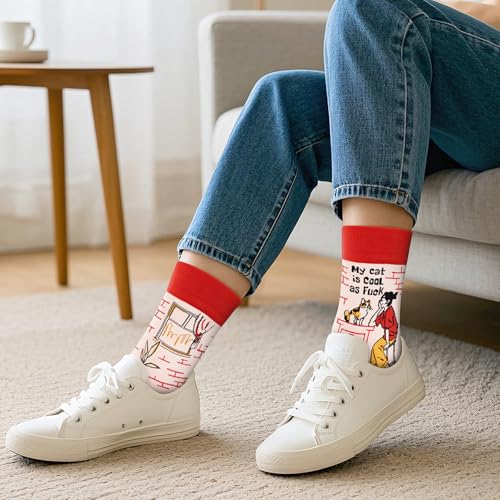 Image of Funny Socks for Women and Teenage Girls, Cute Crazy Unique Novelty Gifts | Gifts for Valentines Birthdays Easter Mothers Day Christmas Stocking Stuffers