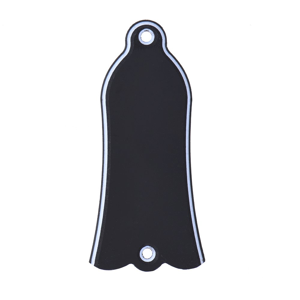 truss rod cover PVC binder cover 2 otwory osłona do LP SG Flying V ES czarna w kształcie bell