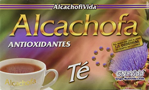 MADE IN USA - NEW TEA Alcachofivida Box with 30 tea bags - NUEVO TEA Alcachofivida Caja Con 30 sobres de te MADE IN USA - NEW TEA Alcachofivida Box with 30 tea bags - NUEVO TEA Alcachofivida Caja Con 30 sobres de te
