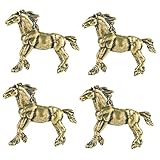 Ornements de cheval pour arbre de noël : présente l'apparence rétro du cheval, très originale et créative. il peut également durer longtemps.