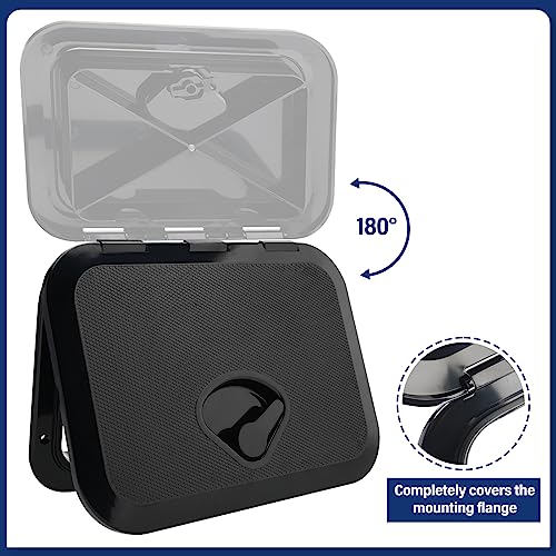 Image of NovelBee 10-5 /8 inch X 14-3 /4 inch Boat Hatch,Marine Access Hatch