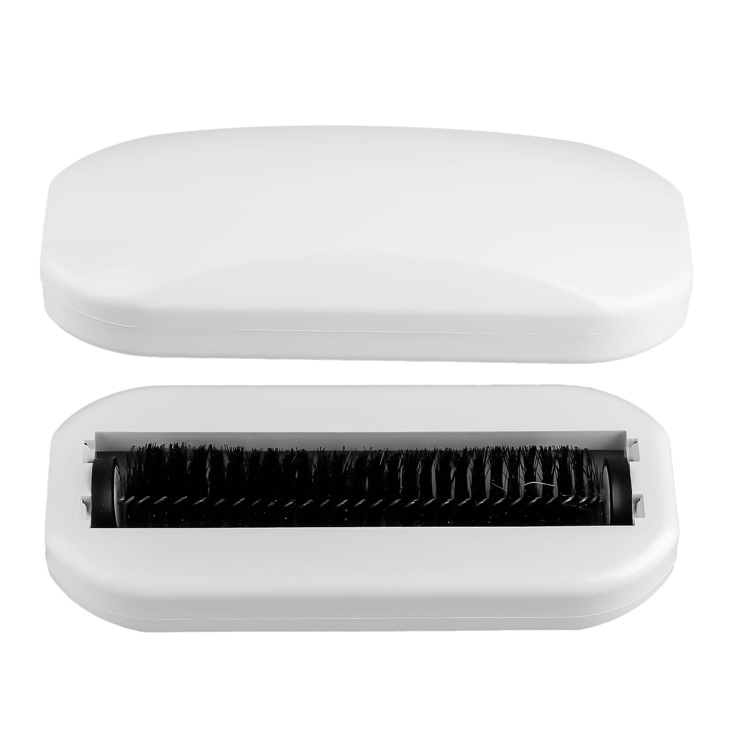 Thyonta White Multi-Purpose Handheld Drum Sweeper Manual Litter & Debris Cleaning Brush Sticker Suitable For Home Office Table, Sofa