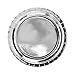 Premium Weddings Pappteller Silber metallic 23 cm 6 Stück