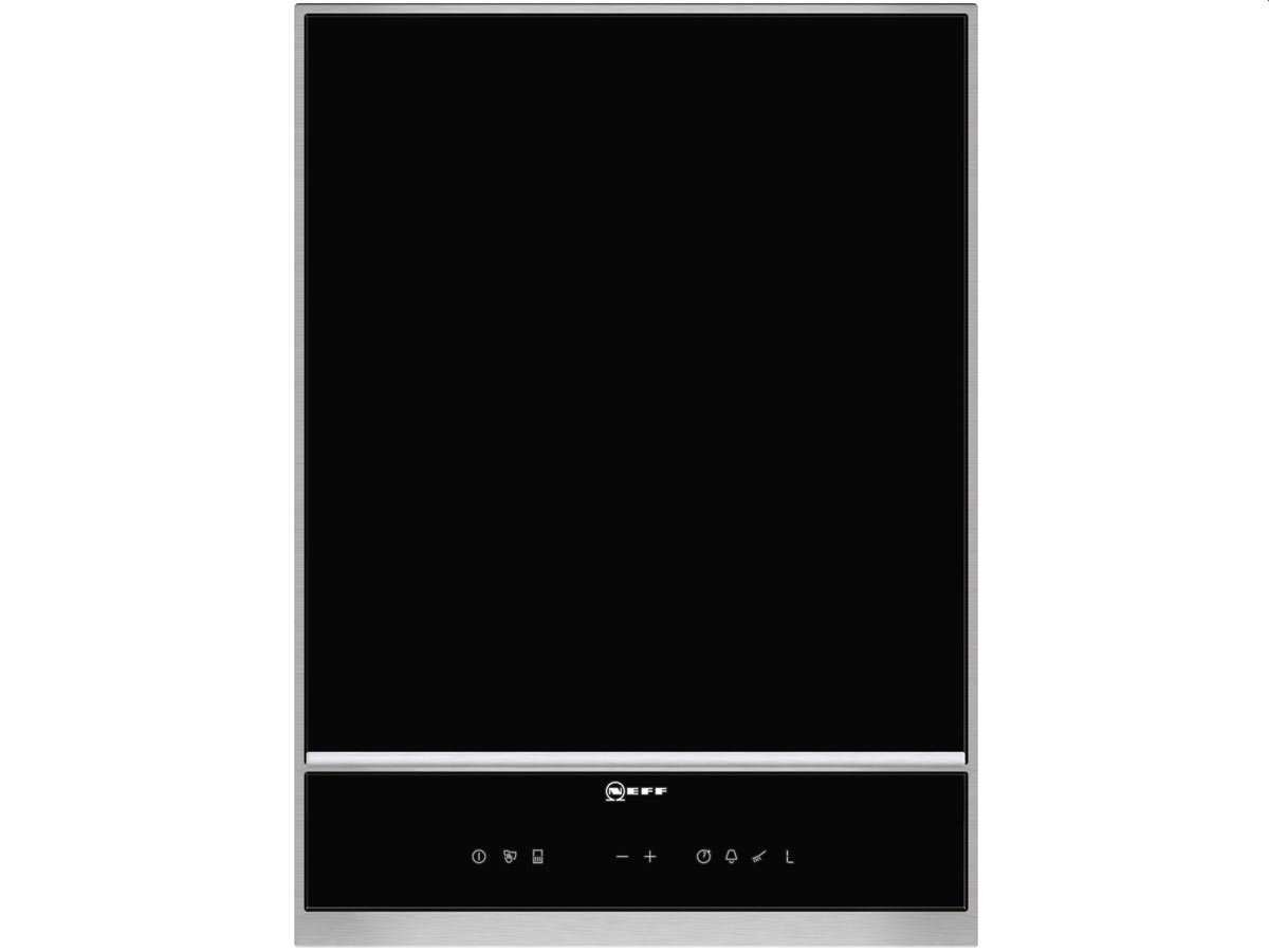 NEFF N74TD00N0 Kochfeld Elektro und Gas, 39,60 cm, 40 cm Vario, Domino Teppan, Edelstahl