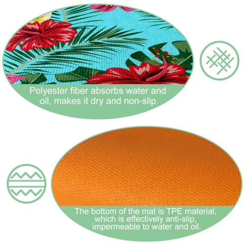Alfombrillas de cocina antideslizantes para evitar resbalones con agua 6