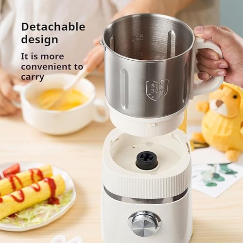 Macinacaffè Elettrico Professionale 500W, Macinatura Secco/Umido 26000RPM, 4 Livelli Regolazione, Grande Capacità 800G, Ciotola Acciaio Inox Removibile per Caffè, Spezie, Cereali