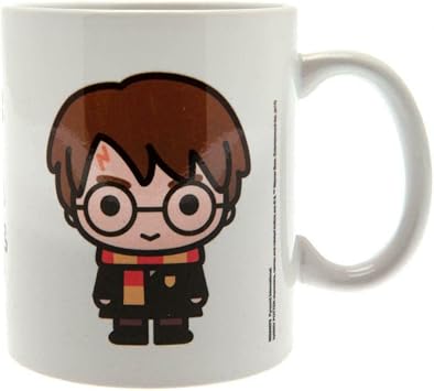 Pyramid Kawaii Harry Potter Ceramic Mug, Porcelain, Multi-Colour