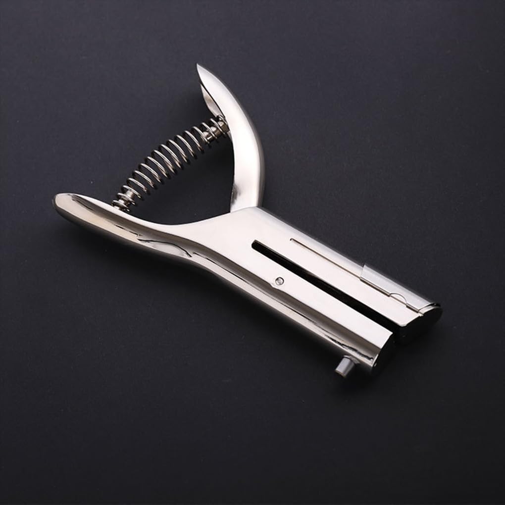 Perforadora Manual De Aleación De Zinc - Para Papel, PVC Y Metal, Agujero De 1/4" (3mm), Profundidad 53mm