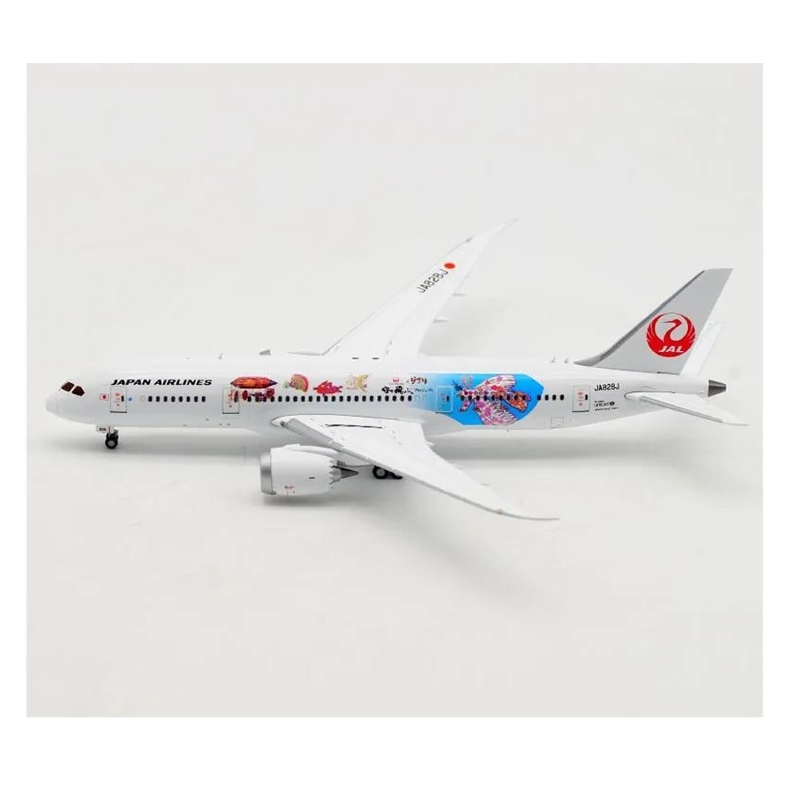 Amazon.co.jp: 航空機 1:400 スケール 787-8 JA828J 飛行機模型