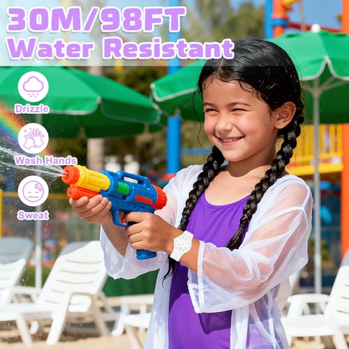 Image of Juboos Kids Watch Analog for Boys Girls Toddler, 3ATM Waterproof Wirstwatch Learning Time and Easy to Read
