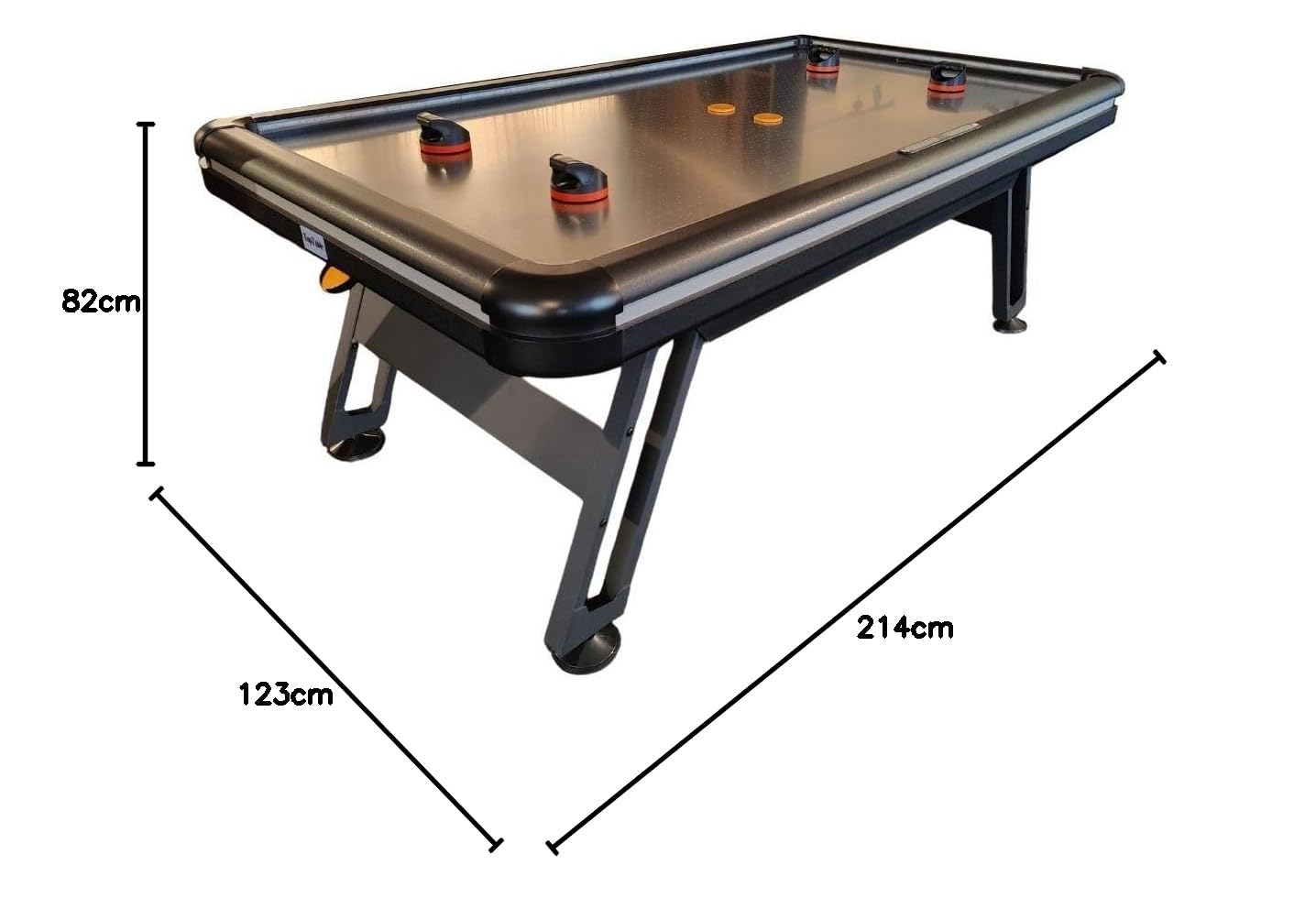 Tavolo da hockey con effetti di luce multi LED, 7 ft