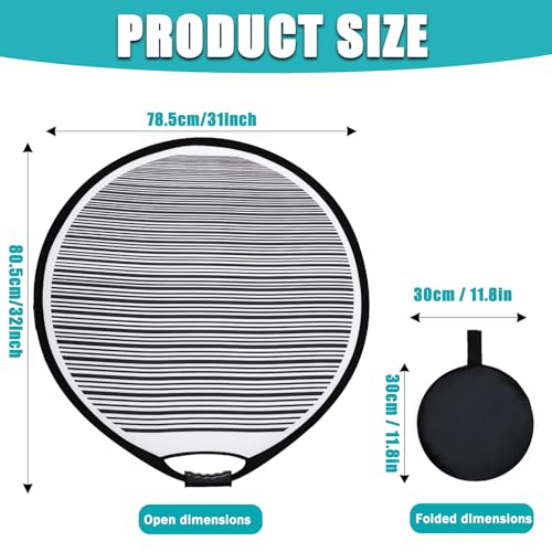 Image of Dent Reflector Board 2-Pack, 32 Inch Large Dent Detection Light Board with Ergonomic Handle, Car Dent Fix Tool for Hail Damage, Vehicle Door Scratches, and Paintless Dent Repair