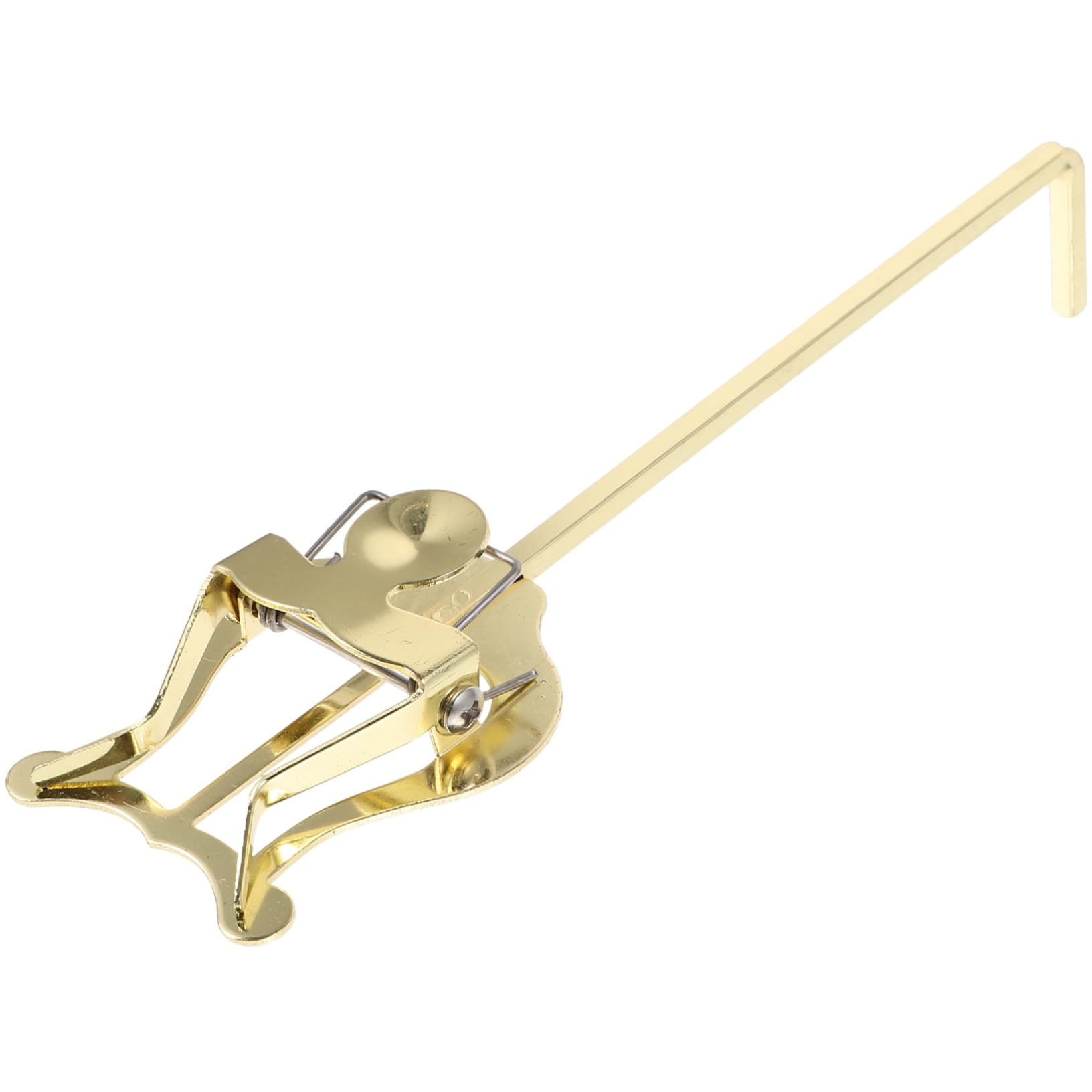 ERINGOGO Portable Trumpet Lyre Music Clip Sturdy Instrument Holder for Marching Band Easy Install Trumpet Music Score Clamp