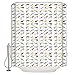 Produktbild Cloud Dream Home Duschvorhang, mehrere Fischhaken, wasserdicht, Polyester Standard Size 60x72 Inch Fischhaken