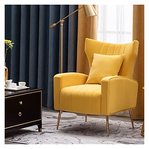 Canapé im nordischen Stil, Hahnentrittmuster, moderner Sessel für Wohnzimmer & Balkon, bequemer, einfacher Sitz, mit Rückenlehne, schickes Heimdekor-Möbel – Bild 5