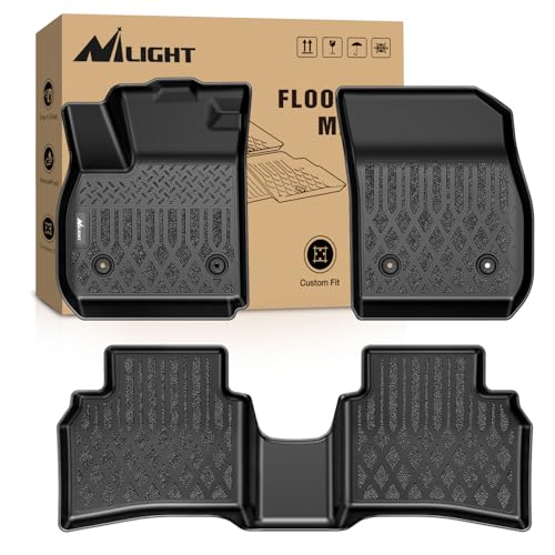 Image of Nilight TPE Floor Mats for Buick Envision 2021 2022 2023 2024 2025 2026 | All Weather Custom Fit Heavy Duty Floor Liners